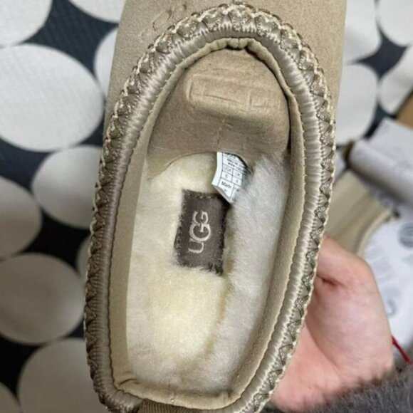 UGG Women's Beige Platform Clogs - Picture 6 of 8